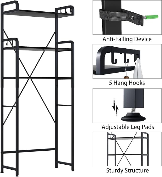 Over-The-Toilet Storage Rack - Image 3