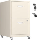 2 Drawer Mobile File Cabinet by MetalMax