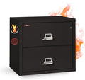 FireKing Fireproof Lateral File Cabinet, 27.75" H x 31.19" W x 22.13" D by FireKing