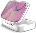 Pill Box 2 Compartment Small Pill Case, Portable by Hion