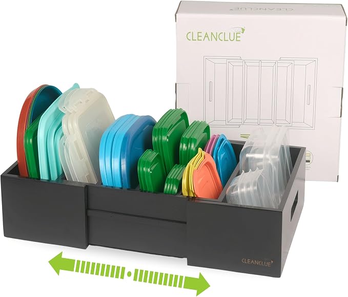 Expandable Kitchen Cabinet Organizer by cleanclue