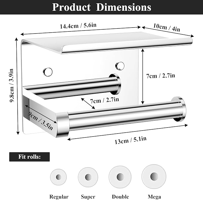 Tindbea Toilet Paper Holder - Image 3
