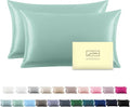 Silk Pillowcase for Hair and Skin, Breathable and Sliky Standard Size Pillow by Suatien