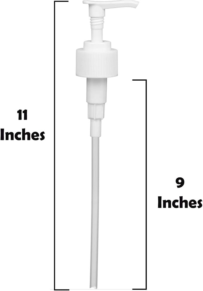White Soap and Lotion Pump, Fits Most 32oz Soap Bottles, 28/410 Neck, 2cc - Image 4