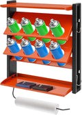 Spray Can Holder Wall-mounted Paints Holder Garage Storage Heavy Duty Paint by LARIDEN