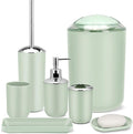 IMAVO Bathroom Accessories Set, 7 Pieces Bathroom Accessory Set, Toilet Brush by IMAVO