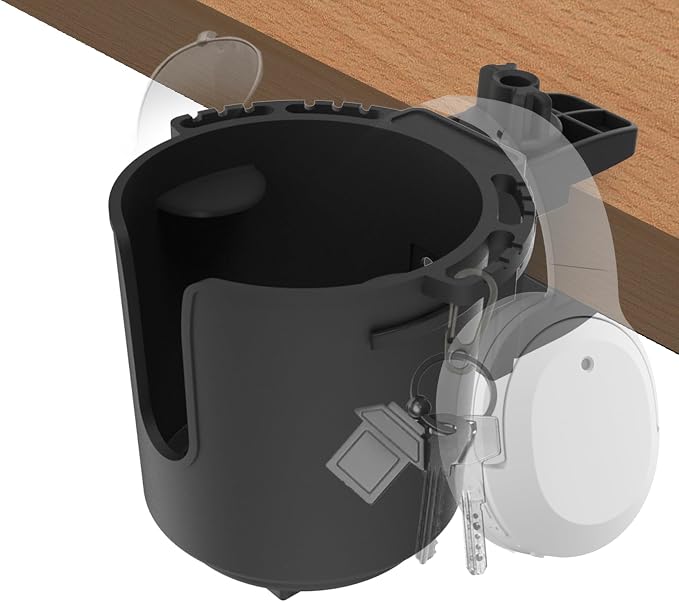 Desk Cup Holder, Anti-Spill Table Cup Holder by EDSRDUX