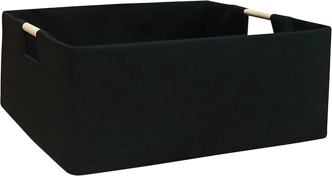 Storage Bin for Shelves Rectangle Closet Baskets Foldable Box by Unknown