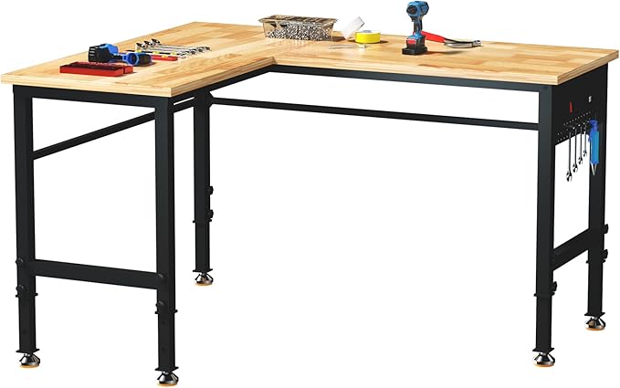 Betterhood 48"/60" Heavy-Duty Adjustable Workbench by Betterhood