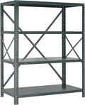 Quantum Storage Systems 39-1236-4 IRONMAN Solid Heavy Duty 4 Shelves 39" H x by QuantumStorageSystems