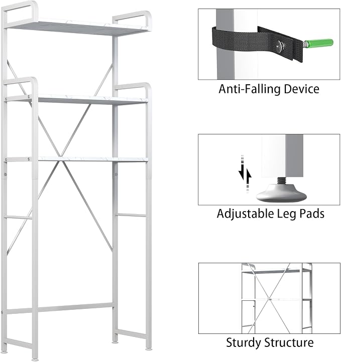 Over The Toilet Storage Rack - Image 3