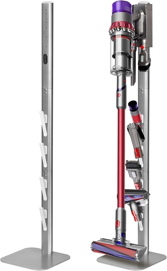 Haturi Vacuum Stand, Dyson Vacuum Holder and Metal Storage Bracket, Standing by Haturi