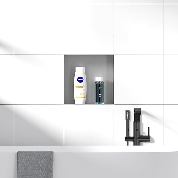 Stainless Steel Shower Niche 12" X 12", No Tile Needed Wall Niche Shower - Image 6