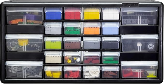 Akro-Mils 26-Drawer Plastic Drawer Storage Cabinet - Image 11