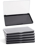 Magnetic Makeup Palette with Frosted Clear Top, 5 Pack Empty Eyeshadow Palettes by AJLTPA