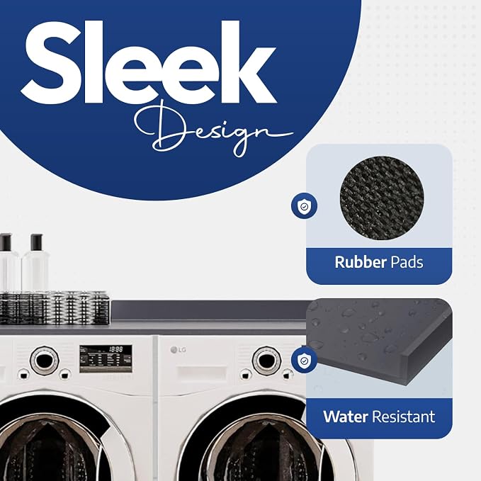 OfficeSimpli Washer Dryer Countertop, Made in USA, Non-Slip Pads, Easy Clean - Image 8