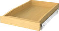 Wooden Pull out Cabinet Organizer 23" W x 21" D x 3.35" H, Heavy Duty Slide Out by Pulloutor