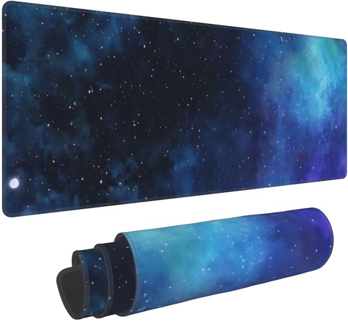 Gaming Mouse Pad, Large Non-Slip Rubber Base Mousepad, Keyboard Mouse Mat by PPZCXWP