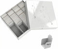 Trading Card Storage Box with 4 Cards Stoppers, Standard Card, Bulk Collectible by XRACV