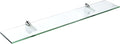 Spancraft Glass F-4.75x36-Chrome Falcon Glass Shelf, 4.75" x 36" by Spancraft