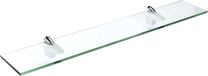 Spancraft Glass F-12x14-Chrome Falcon Glass Shelf by Spancraft