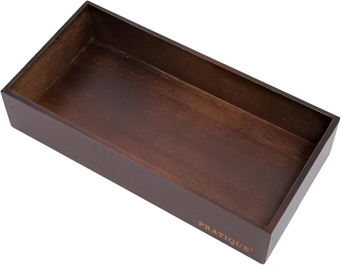 Bamboo Drawer Organizer by PRATIQUE