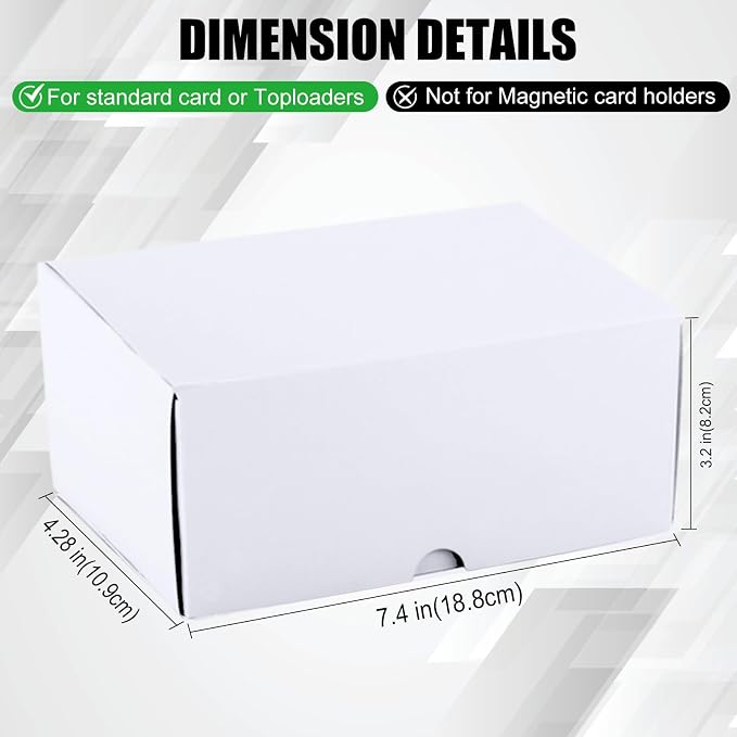 Toploader Trading Card Storage Box, Collectible Trading Card Organizer - Image 3