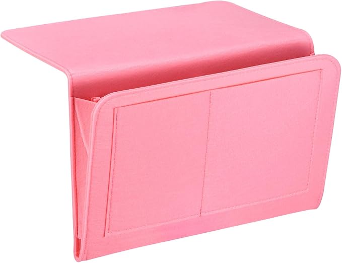 PATIKIL 13in Bedside Caddy, Bed Caddy Bedside Organizer Hanging 5 Pocket Soft by PATIKIL