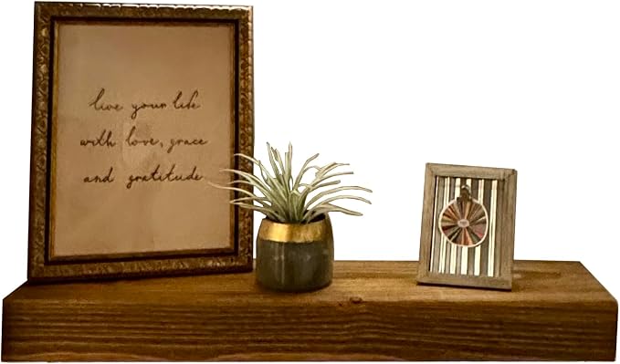 joelsantiques - 18 Inch Wooden Floating Shelves - Image 5