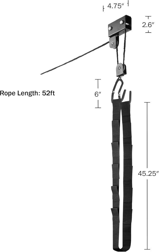 RAD Sportz Kayak Storage Hoists - Image 3