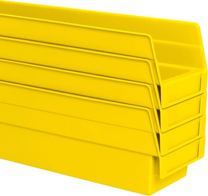 Akro-Mils 30128 Plastic Shelf Bins, Heavy Duty Storage Bins - Image 7