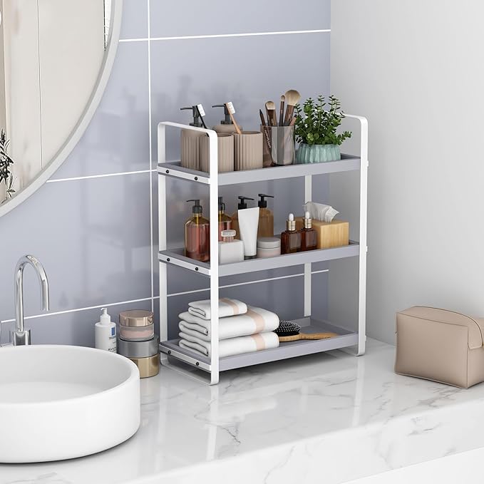 Bathroom Counter Organizer, Bathroom Countertop Organizer, Counter Shelf - Image 6