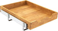 DINDON 1 Tier Pull Out Cabinet Organizer Single Tier Heavy Duty Slide Out Wood by DINDON