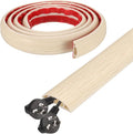 HARFINGTON 6ft Cord Cover Floor W0.6 x H0.33 Inner Channel PVC Hide Extension by HARFINGTON