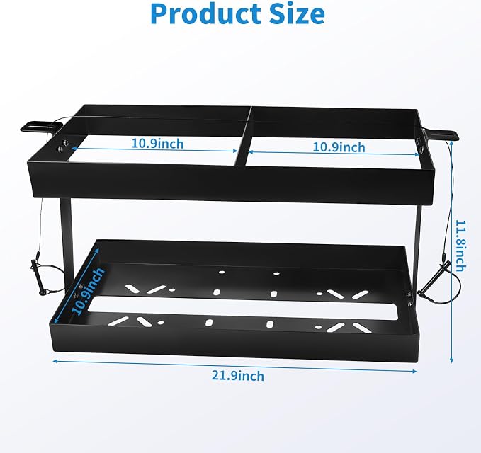 Fuel Jug Holder: Mineye Stainless Steel Gas Can Holder - Image 2