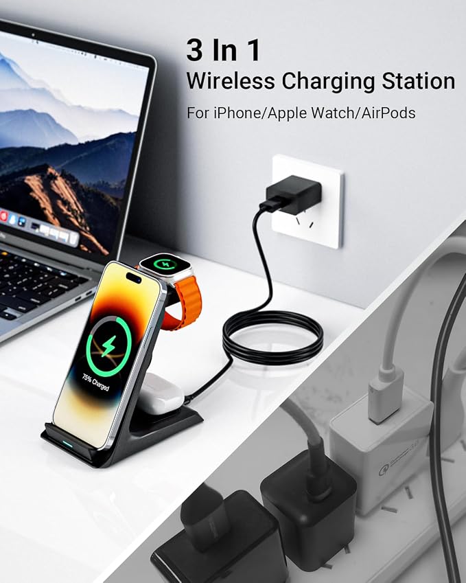 Wireless Charger for Thick Cases of 10MM/Otterbox/Popsocket Compatible - Image 7