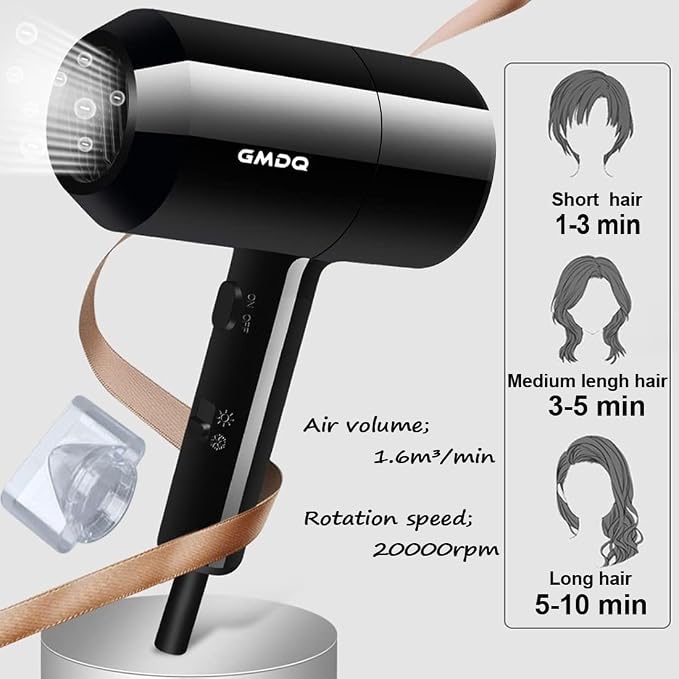 Hotel Wall Mounted Hair Dryer for Bathroom, Restroom Professional Blow Dryer - Image 5