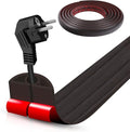 Floor Cord Cover Self Adhesive Cord Hider, 10FT Cable Management, Extension by DBHXXMB-HH