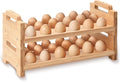 2-Tier Wooden Egg Holder by MFBJXC