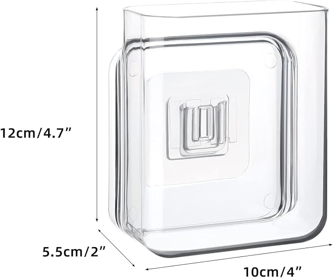 APSOONSELL Wall Mount Storage Organizer Box - Image 3