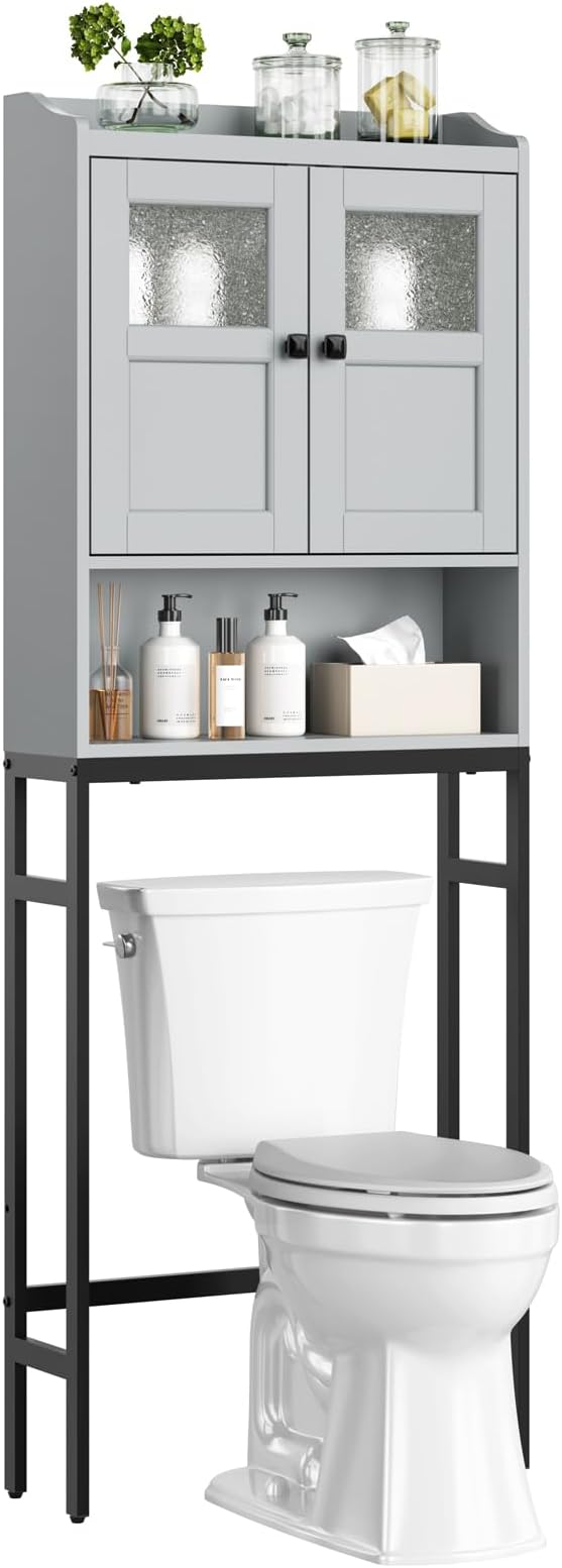 Over The Toilet Storage Cabinet, Bathroom Organizer Over Toilet - Image 9
