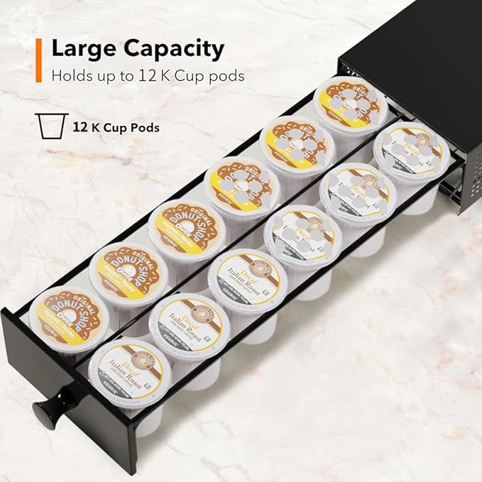 SICHEER K Cup Organization Storage Drawer Maker K Cup Holder Coffee Pod - Image 5