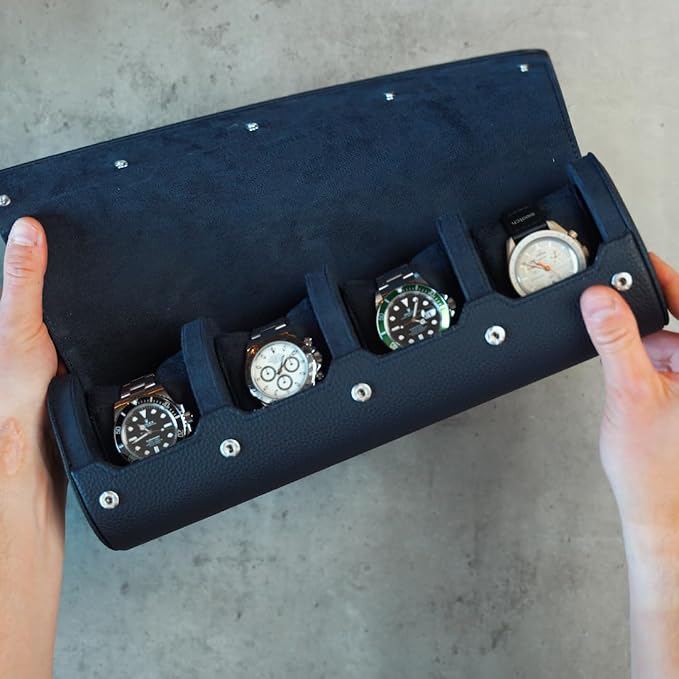 DailyWatch | Personalized Watch Roll Travel Case - Image 5