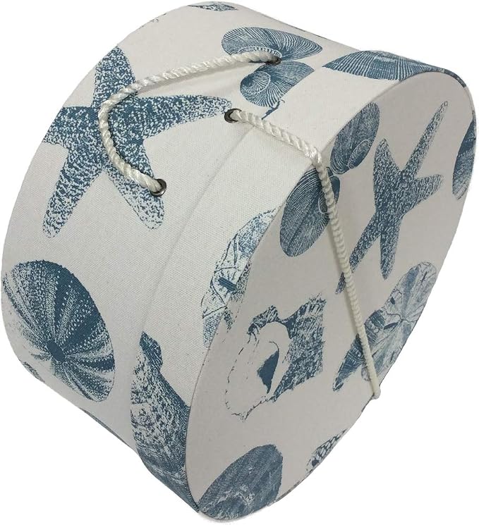 Sarah's Hat Boxes Classic Shells Hat Box – 16.75" x 8.5" Handmade in USA – - Image 2