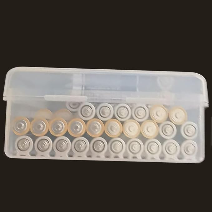 Battery Holder 100Pcs AA 3A Case Organizers Container Batteries Storage Box - Image 8