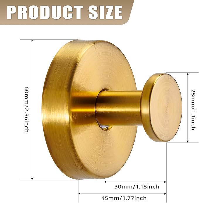 Suction Cup Hooks for Shower No-Drill Bathroom Hooks for Towels, Loofah - Image 7