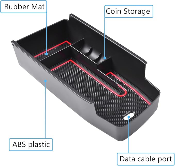 EDBETOS Center Console Organizer Tray Compatible - Image 2