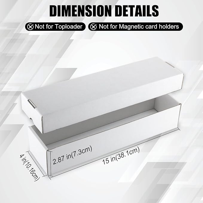 Trading Card Storage Box 6 Pack 1200 count - Image 4