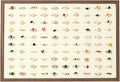 Large Jewelry Trays for Drawers Stackable Velvet Jewelry Display for Vendors by HOUKANWE