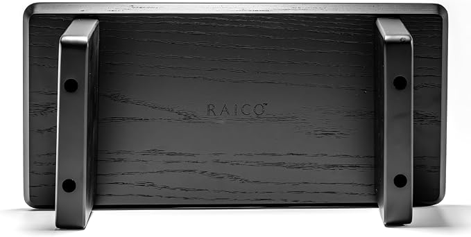 Raico Desk Cockpit Shelf Monitor Stand System Dual Screen Setup Wood Large Desk - Image 3